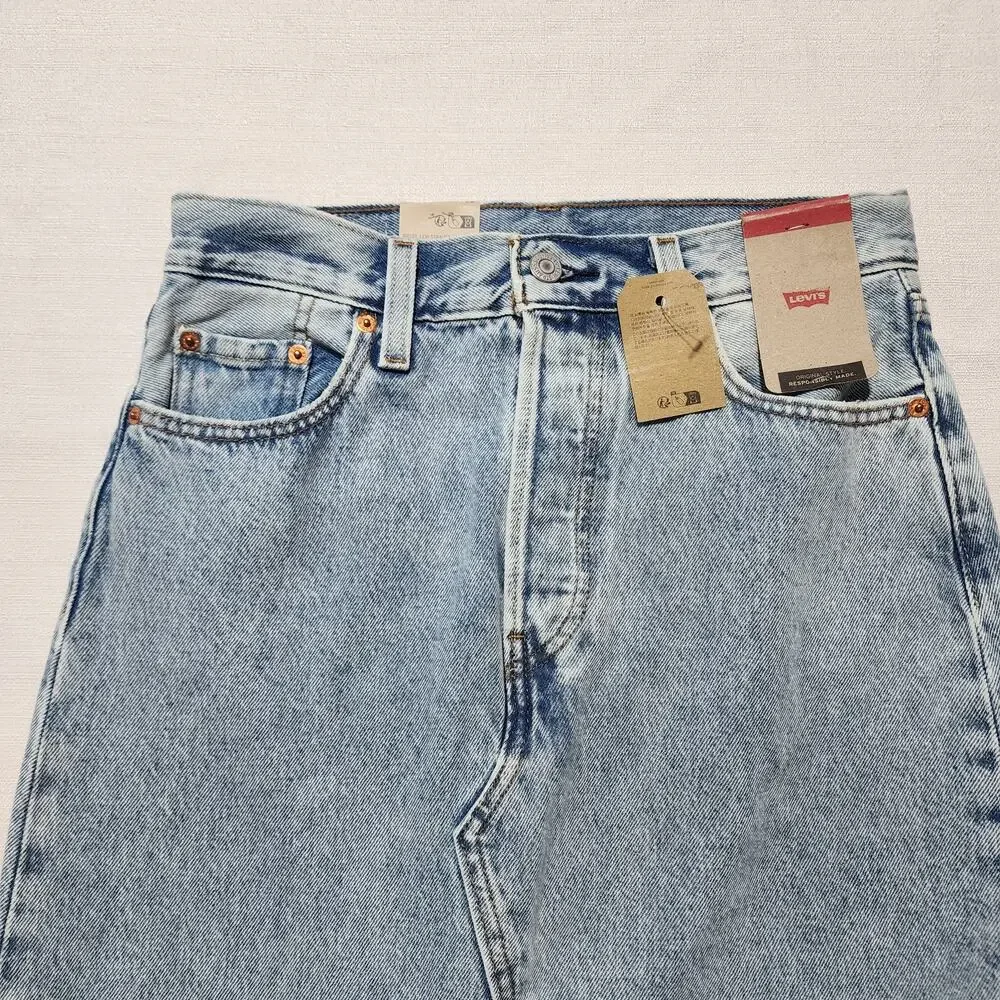 Levi's skirt slide slit waist 26'' button-fly